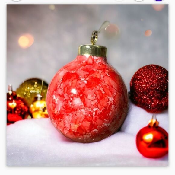 Hand Crafted Other - HANDCRAFTED Hand-Painted Porcelain Ornament